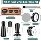 7PCS Espresso Accessories Kit，58mm Coffee Tamper Set Fits Breville - Image 2
