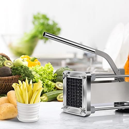 French Fry Cutter, Sopito Professional Potato Cutter Stainless Steel with 3/8-Inch Blade Great for Potatoes Carrots Cucumbers - Image 5