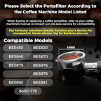 IKAPE 53MM Coffee Distributor & 54mm Bottomless Naked Portafilter - Image 2