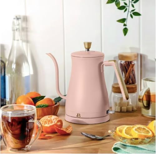 1-Liter Electric Gooseneck Kettle 1200 W, Rose Pink - Image 4