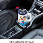 Silver Buffalo Disney Mickey and Friends Donald Duck Goofy, Tumbler, 40oz - Image 6