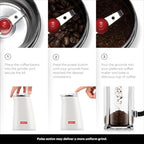 Bodum C-Mill Electric Blade Coffee and Spice Grinder, Stainless Steel Blade, White - Image 3