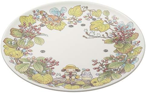 Noritake T50116A/4660-5 My Neighbor Totoro Plate 9.1 inches (23 cm), Microwave Safe, 1 Piece - Image 2