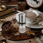 Manual Hand Coffee Bean Grinder Portable Stainless Steel Travel - Image 6