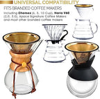 Gold - Coffee Filter Pattern #2 + Coffee Scoop (1 tbsp) - Image 4