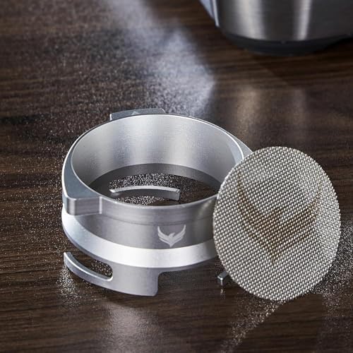 54mm Espresso Accessorries Kit for Breville Includes Spring Tamper, Bottomless Portafilter, Knock Box, Dosing Funnel Set & Magnetic WDT Tools Barista Essentials Kit - Image 6