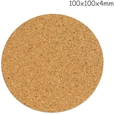 100Pcs Cup Mat Natural Cork Coasters Placemats for Table Kitchen Accessories Round Coffee Tea Mats Desktop Decoration - Image 2