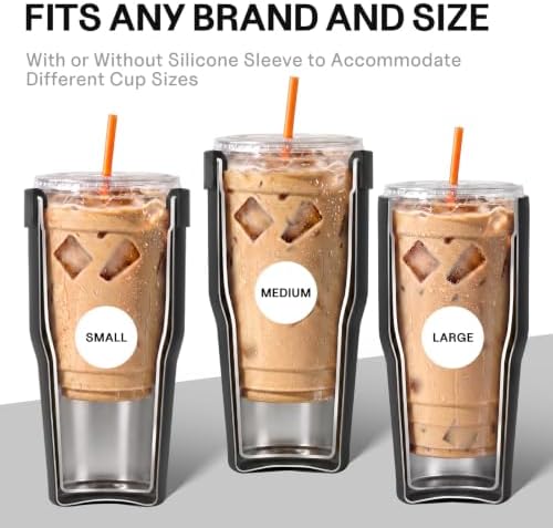 BABLOV GO-PAL 30oz Insulated Coffee Tumbler & Iced Coffee Mug Travel Sleeve - Image 4