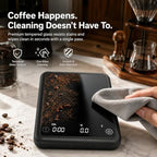 Coffee Scale, 0.1g High Accuracy Digital Coffee Scale, Stable Real-Time Reading, No Lag, No Drift for Espresso Pour Over Brewing - Image 7