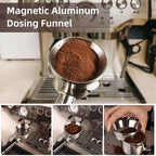 54mm Espresso Accessories Kit - 54mm Tamper Suitable for 54mm bottomless portafilter and 4 OZ Espresso Cups Set of 2 - WDT Tool Dosing Funnel Espresso Machine Accessories Distribution Tool - Image 7