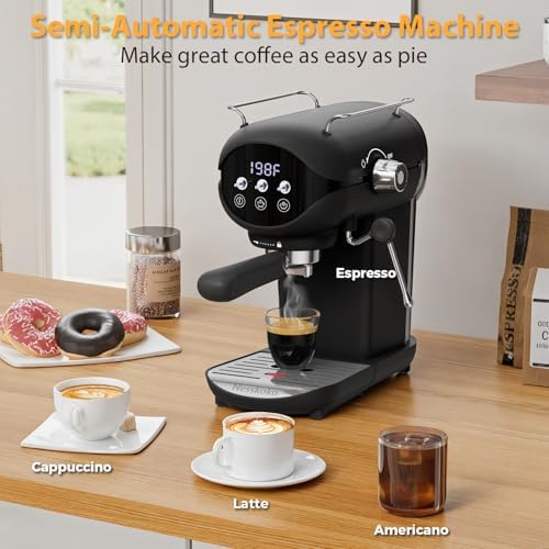 20 Bar Espresso Machine, Compact Espresso Maker with Milk Frother - Image 6