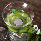 Magnetic TeaPot Automatic Drip Glass Teapots Lazy Kungfu Tea Infuser Panda Heat-Resistant Tea Maker Set - Image 3
