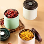 Stainless Steel Airtight Coffee Container Storage Canister Sealed Jar Food Organizer Kitchen Vacuum Box Bean Cans Decor Storage Canisters - Image 6