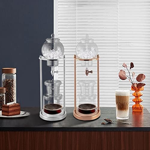 Ice Cold Brew Dripper Coffee Maker, 600 ml Luxury Iced Coffee Maker, Dripper Coffee Maker, Iced Coffee Maker for Kitchen Home Office Cold Brew Maker - Image 2