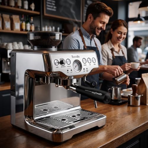 54mm Bottomless Portafilter for Breville Espresso Machines - Image 7