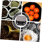 1pc Digital Kitchen Scale Stainless Steel Food Scale LCD Display Accurate Measurement Tool Precision Portable and Lightweight for Baking and Cooking Grey - Image 5