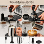 Espresso Tamper Set 51mm/53mm/58mm for DeLonghi ECP3220 2018–2026, Adjustable Calibrated Coffee Tamper & Distributor Kit, Barista Accessories for Espresso Machine,A 51mm Espresso Set - Image 6
