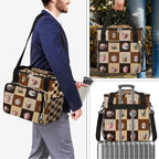 Coffee Pattern Coffee Maker Carrying Bag with Keurigs K-Mini or K-Mini Plus - Image 7