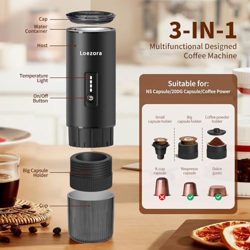 Portable Espresso Machine, 20Bar - Image 6
