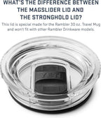 YETI Rambler 30 oz Travel Mug, Stainless Steel, Vacuum Insulated with Stronghold Lid - Image 7