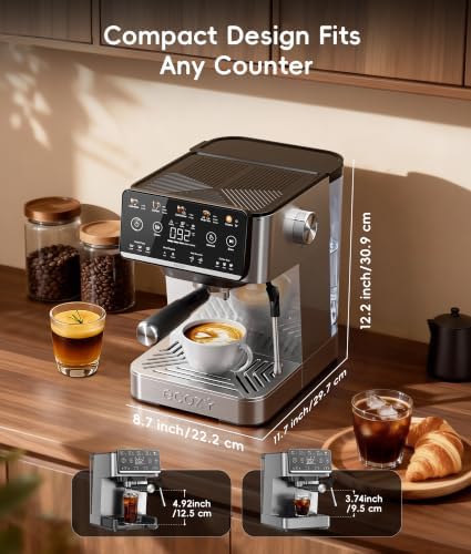 ecozy 4-in-1 Espresso Machine, Drip Coffee & 30s Cold Brew - Image 2