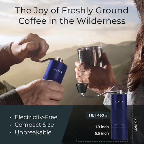 Manual Coffee Grinder & Airtight Coffee Canister Bundle – Stainless Steel Set for Fresh Home-Brewed Coffee - Image 6