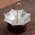 4 in 304 Stainless Steel Umbrella Tea Strainer, Fine Mesh Filter Tea Infuser with Copper Handle, Portable Loose Leaf Tea Filter for Home Office Tea House Coffee Shop(Silver) by Unknown
