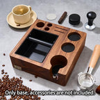 Espresso Knock Box, Tamping Station 58mm for Breville Machines | Barista Workstation with Tamper, Distributor, Normcore Counter Organizer, Portafilter Holder & Multi-Accessory Storage - Image 6