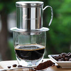 Vietnamese Coffee Maker Filter Phin, Small French Press Portable Cup, Single Serve Coffee Makers, Gift for coffee lovers - Image 3