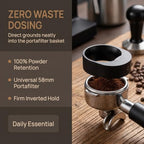 58mm Electric Plasma Anti-Static Dosing Funnel, Magnetic Coffee Dosing Ring, with 8 Pcs Magnets, Not Easy to Fall Off, Type-c Charging, for Most Coffee Machine Handles, Office Use - Image 5