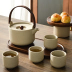 Water Pitcher Ceramic Cold Water Cup teapot Tea Separation Large teapot Home Office Health Pot Tea Set Water Jug - Image 3