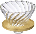 Westmark Brasilia Glass Coffee Filter - High Quality Attachment for Hand Filtered Coffee with Pour-Over Method - Glass, Bamboo, Naturally Contains No BPA by Westmark