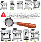 54mm Breville Espresso Machine Accessories Tamper Set Must Have Tools Kit/Bottomless Portafilter,54mm Calibrated Espresso Tamper, WDT, Espresso Distribution Tool 4pcs - Image 2