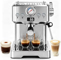 Espresso Machine with Milk Frother, PID Temperature Control, 20 Bar by Xutumm