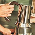 Alessi 9090/3 - Design Stovetop Espresso Coffee Maker, 18/10 Stainless Steel, Mirror Polished, 3 cups - Image 6