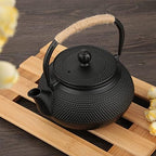 Cast Iron Teapot Japanese Tetsubin Tea Kettle with Infuser Japanese Tetsubin Kettle Stovetop Tea Kettle Hot Water Kettle for Long Lasting Flavor 800ml - Image 2