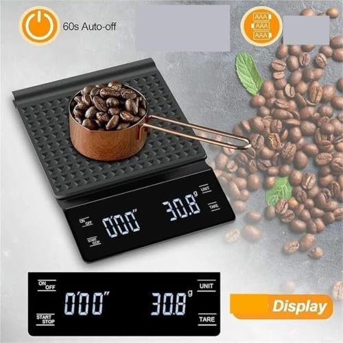 Smart Coffee Scale with Timer 0.1g for Espresso Pour Over Baking - Image 5
