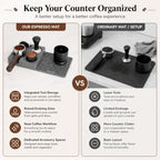 Silicone Espresso Tamping Station，Tamping Mat for Coffee Bar - Image 5
