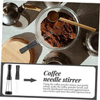 MAGICLULU 3pcs Espresso Stirrer Whisk Hand Distributor Stirring Tool for Coffee for - Image 2