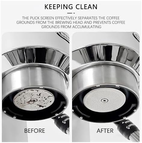 51/53/58mm Reusable Puck ScreenStainless Steel Screen Filter Compatible With Espresso(1PCS 58MM) - Image 6