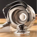 Tea kettle, Stovetop Whistling Tea Kettle 304 Stainless Steel 3L Teapot Water(4L) - Image 4