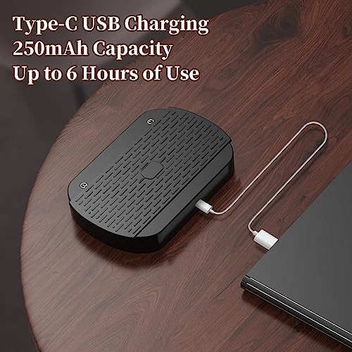 Coffee Scale with Timer, Rechargeable Espresso Coffee Scale, 3kg/0.1g High Precision Digital Scale, Kitchen Food Scale with Invisible Screen, Measures in g/oz/ml (Black-1) - Image 7