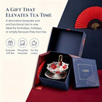 Umbrella Tea Filter, Ceramic Umbrella Shape Tea Strainer, 360° Rotating Loose Leaf Infuser For Coffee & Tea Brewing, Umbrella Tea Strainer For Cup, Tea Umbrella Diffuser With Fine Mesh (red) - Image 7