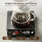 Garnen Mini Espresso Coffee Scale with Timer, 0.1g Digital Smart Scale - Image 6