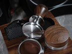 Espresso Tamper 51.5mm for La Pavoni Post Millenium Models Calibrated, Auto-Leveling and Spring Loaded Design Stainless Steel Ripple Base Coffee Tamper with 20lb / 25lb / 30lbs Replacement Springs - Image 2