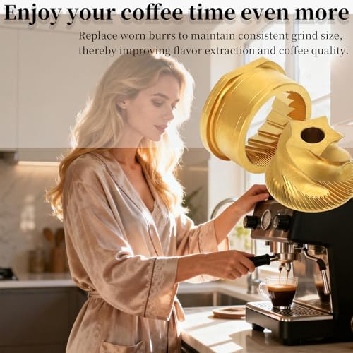 Conical Grinder Burr Set Replacement,Compatible with Sage/Breville Barista - Image 5
