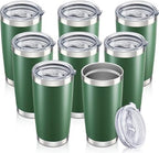 20 oz Tumbler with Lid Stainless Steel Insulated Tumblers Bulk Cups Mug by Orebigo
