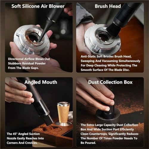 Coffee Grinder Vacuum & Blower,for Coffee Grinders & Espresso Machines - Image 7