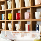 Oversize Coffee Mug Display Rack, 41 x 41 Inch,Holds 48 Cups - Image 4