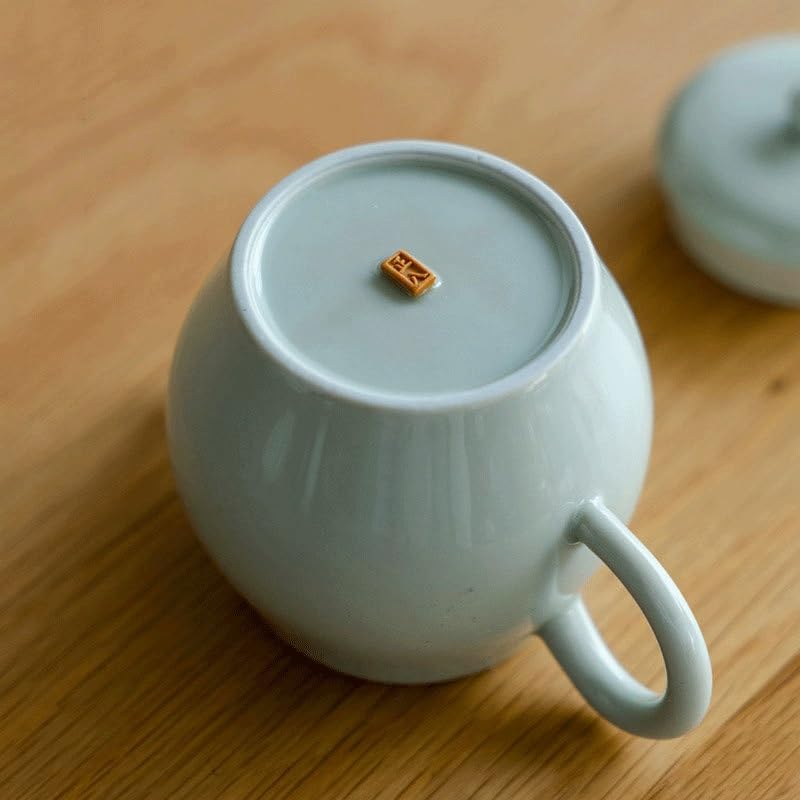 Small Ceramic Teapot Single Pot Filter Ball Hole Retro Handmade Tea Kung Fu Set - Image 6